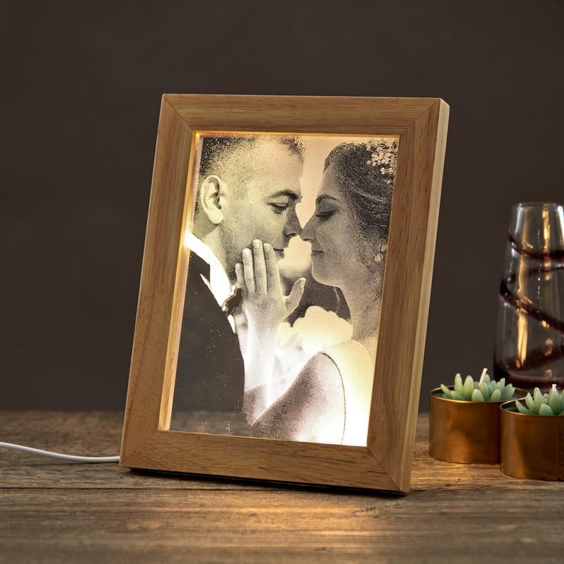 Acrylic backlit led photo frame direct sales